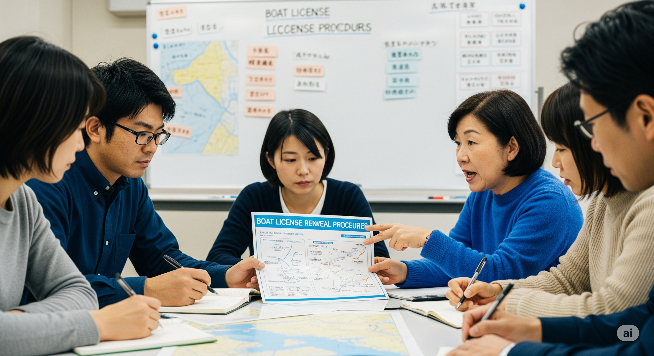 船舶免許更新は何年ごと？手続きを徹底解説